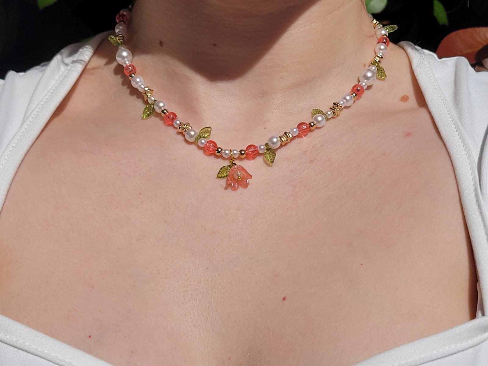Tulip necklace